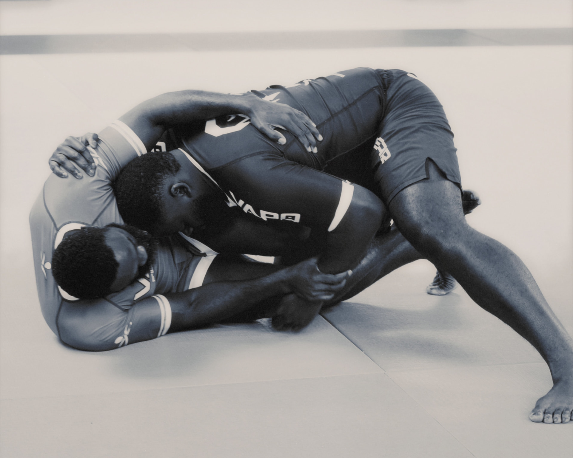 Duel de grappling au sol